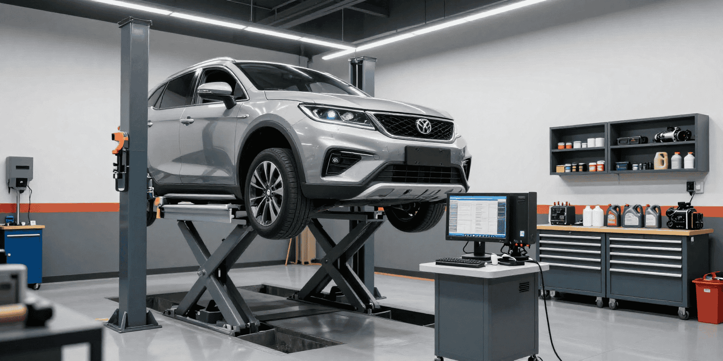 ورش إصلاح ميكانيك المركبات